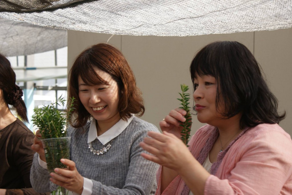 アンのお茶会…ハーブ教室にて