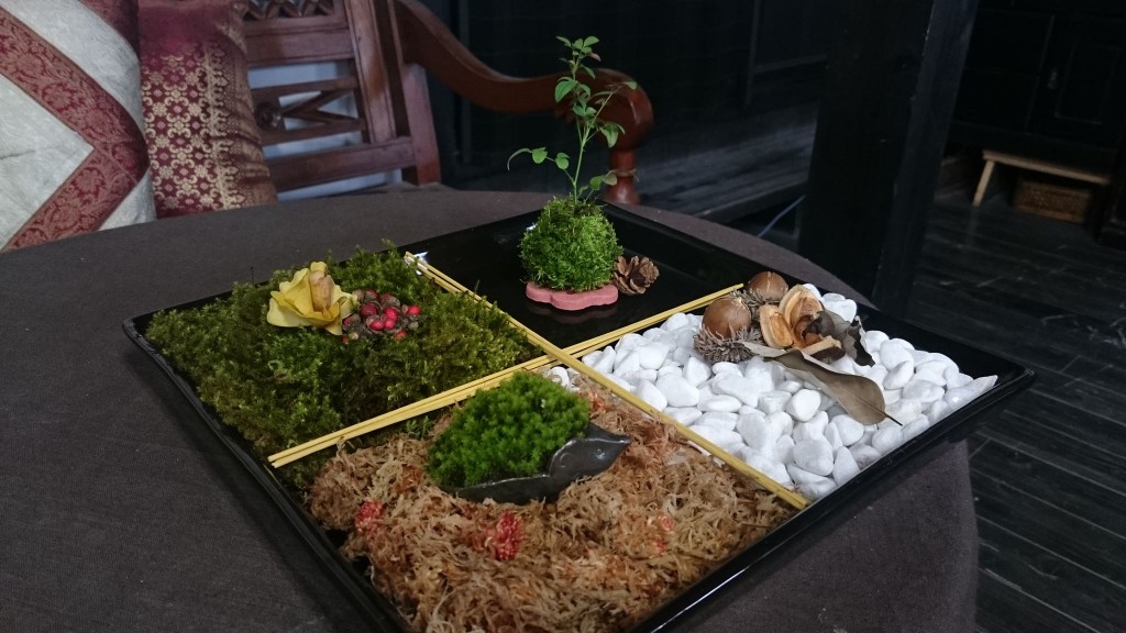 苔玉づくりイベント、朔さんのブログからです